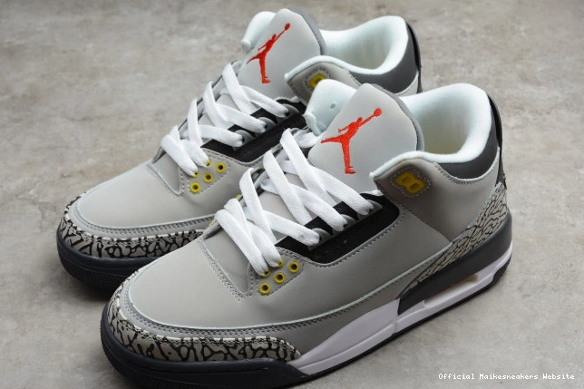 Official Maikesneakers Air Grey Cool (2021) Jordan 3 CT8532-012 Retro 0730